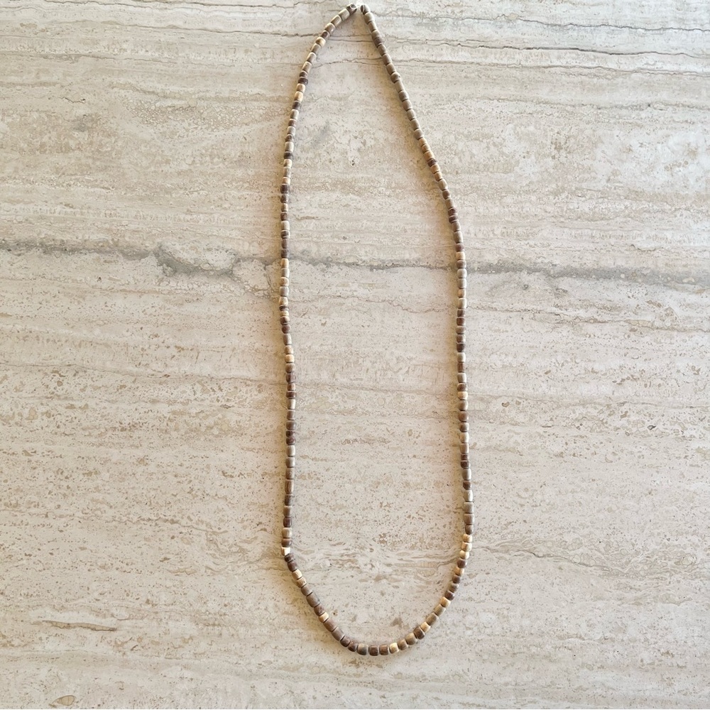 Vintage Wood Necklace